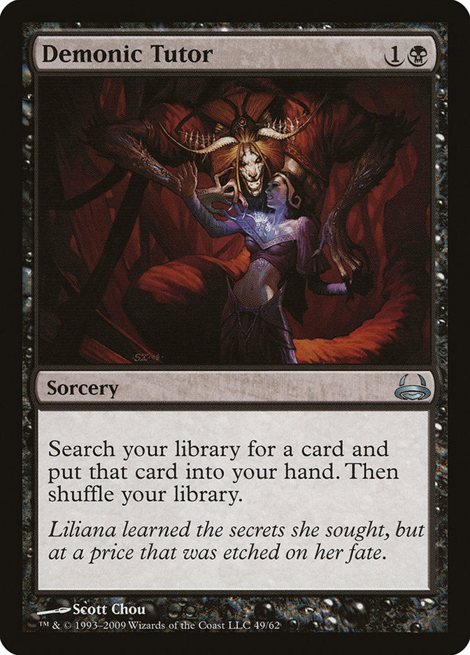 Demonic Tutor [Duel Decks: Divine vs. Demonic] - Magic: The Gathering - Card Brawlers | Quebec | Canada |