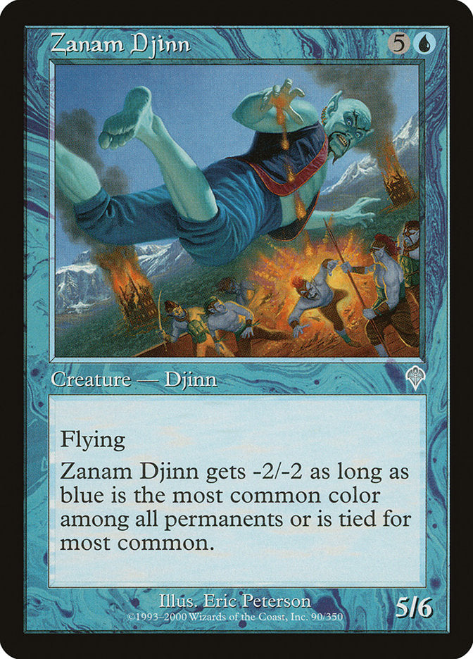 Zanam Djinn [Invasion] - Magic: The Gathering - Card Brawlers | Quebec | Canada |