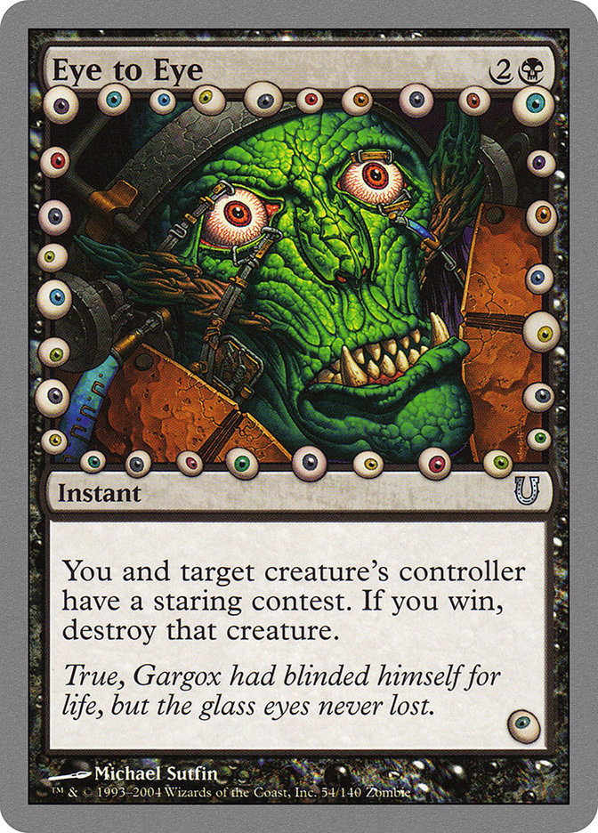 Eye to Eye [Unhinged] - Magic: The Gathering - Card Brawlers | Quebec | Canada |