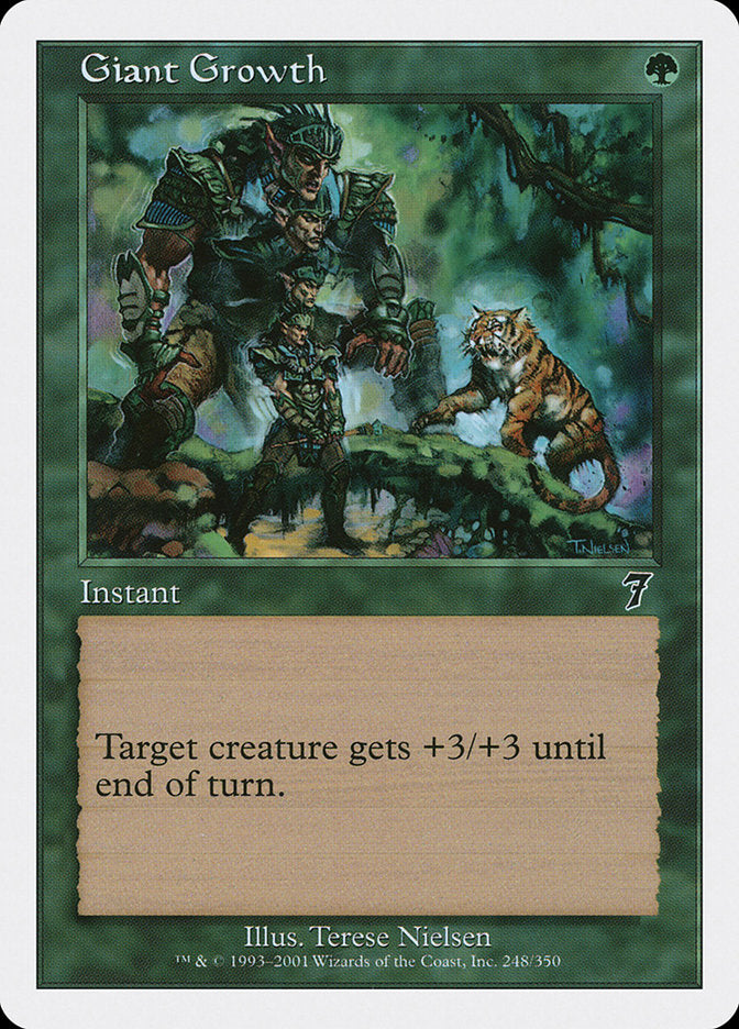 Giant Growth [Seventh Edition] - Magic: The Gathering - Card Brawlers | Quebec | Canada |