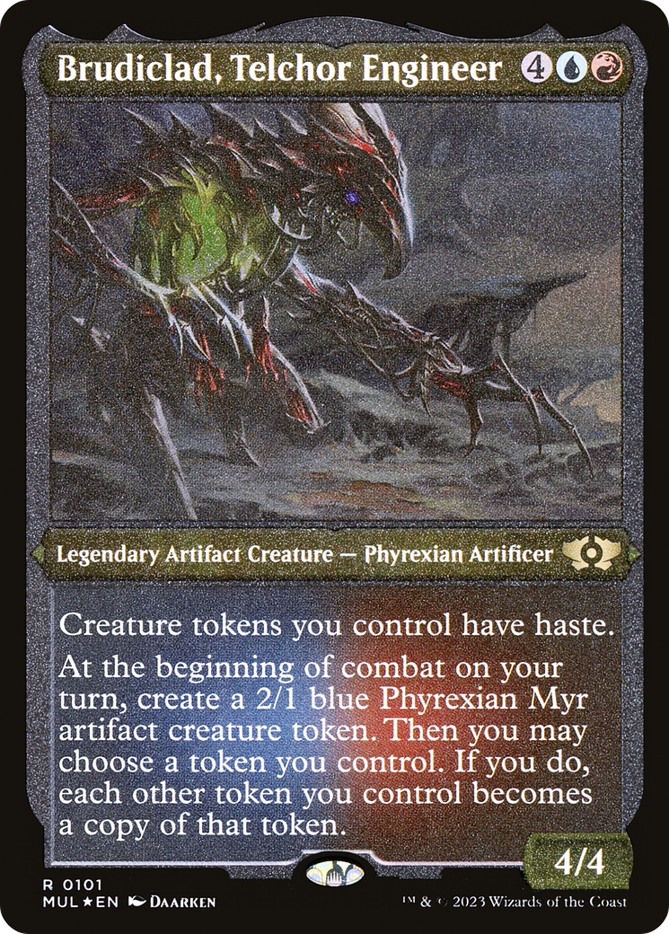 Brudiclad, Telchor Engineer (Foil Etched) [Multiverse Legends] - Magic: The Gathering - Card Brawlers | Quebec | Canada |
