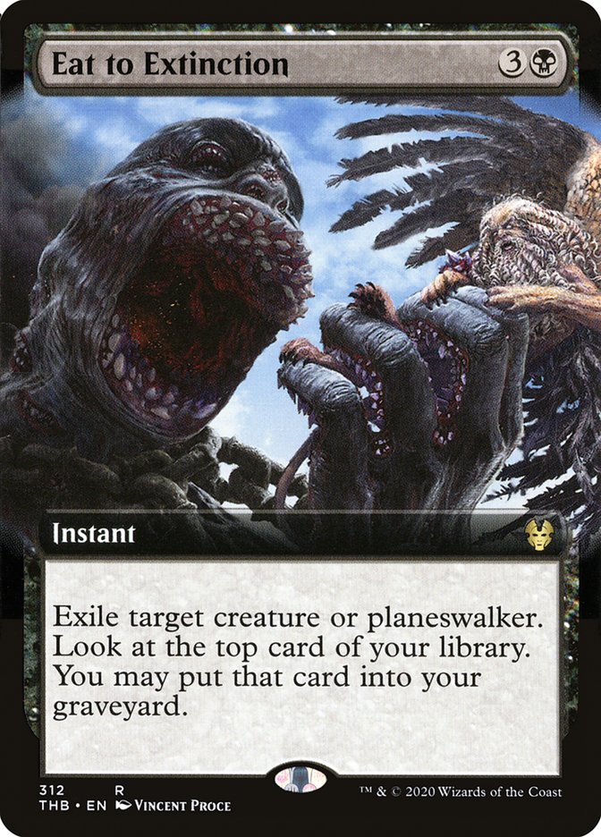 Eat to Extinction (Extended Art) [Theros Beyond Death] - Magic: The Gathering - Card Brawlers | Quebec | Canada |
