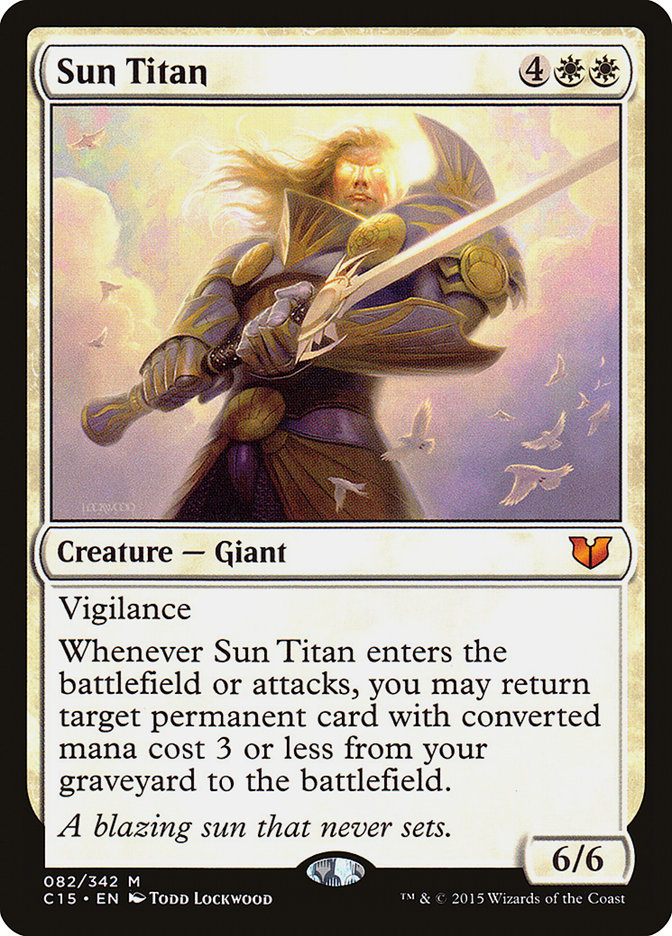 Sun Titan [Commander 2015] - Magic: The Gathering - Card Brawlers | Quebec | Canada |