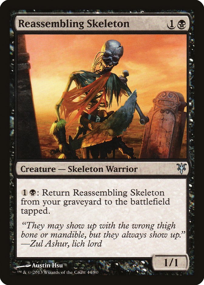 Reassembling Skeleton [Duel Decks: Sorin vs. Tibalt] - Magic: The Gathering - Card Brawlers | Quebec | Canada |
