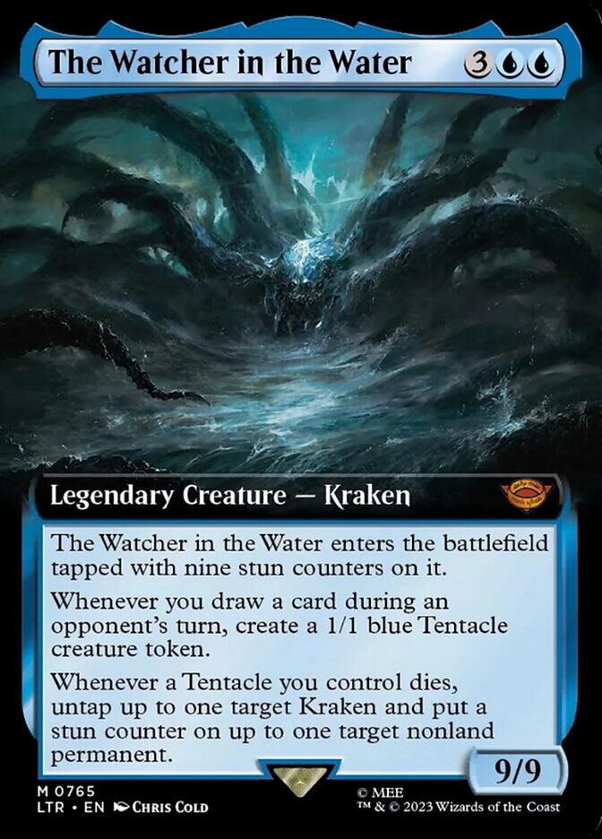 The Watcher in the Water (Extended Art) (Surge Foil) [The Lord of the Rings: Tales of Middle-Earth] - Magic: The Gathering - Card Brawlers | Quebec | Canada |