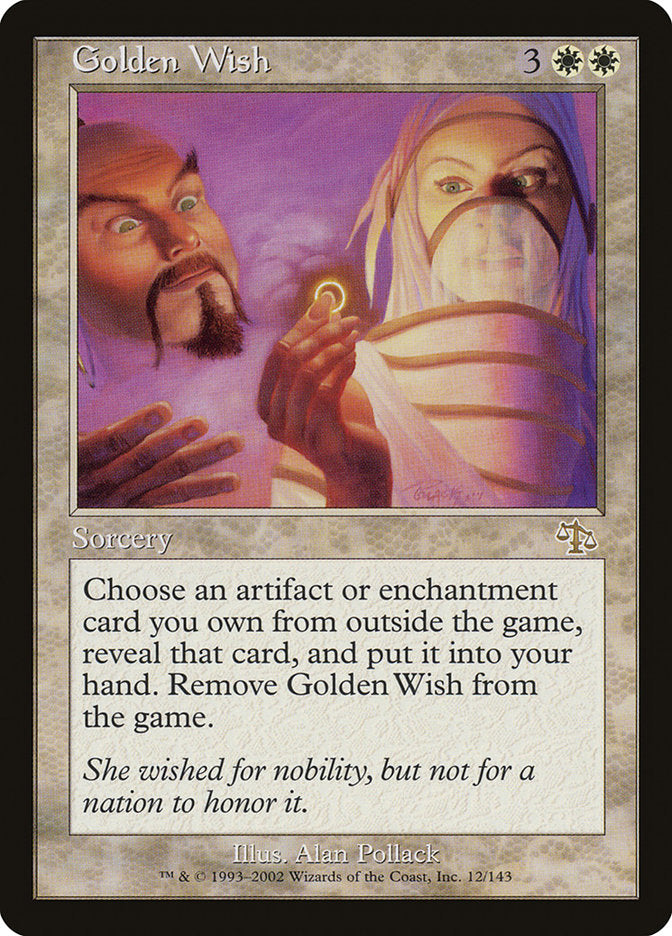 Golden Wish [Judgment] - Magic: The Gathering - Card Brawlers | Quebec | Canada |