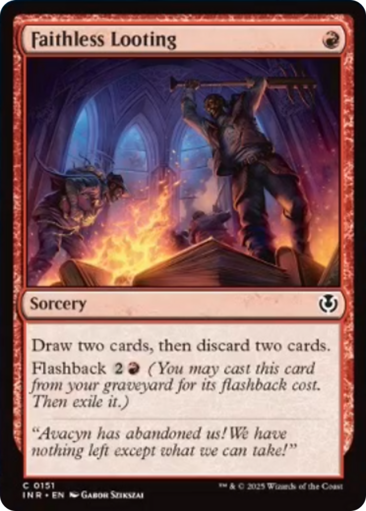 Faithless Looting [Innistrad Remastered] - Magic: The Gathering - Card Brawlers | Quebec | Canada |
