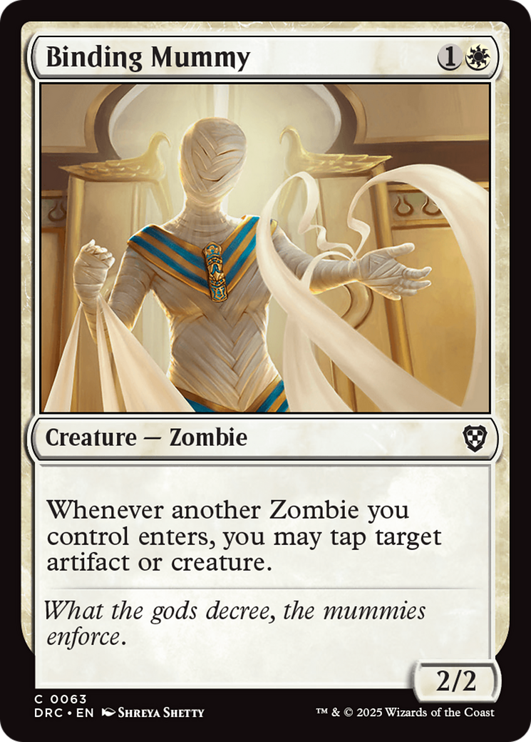 Binding Mummy [Aetherdrift Commander] - Magic: The Gathering - Card Brawlers | Quebec | Canada |