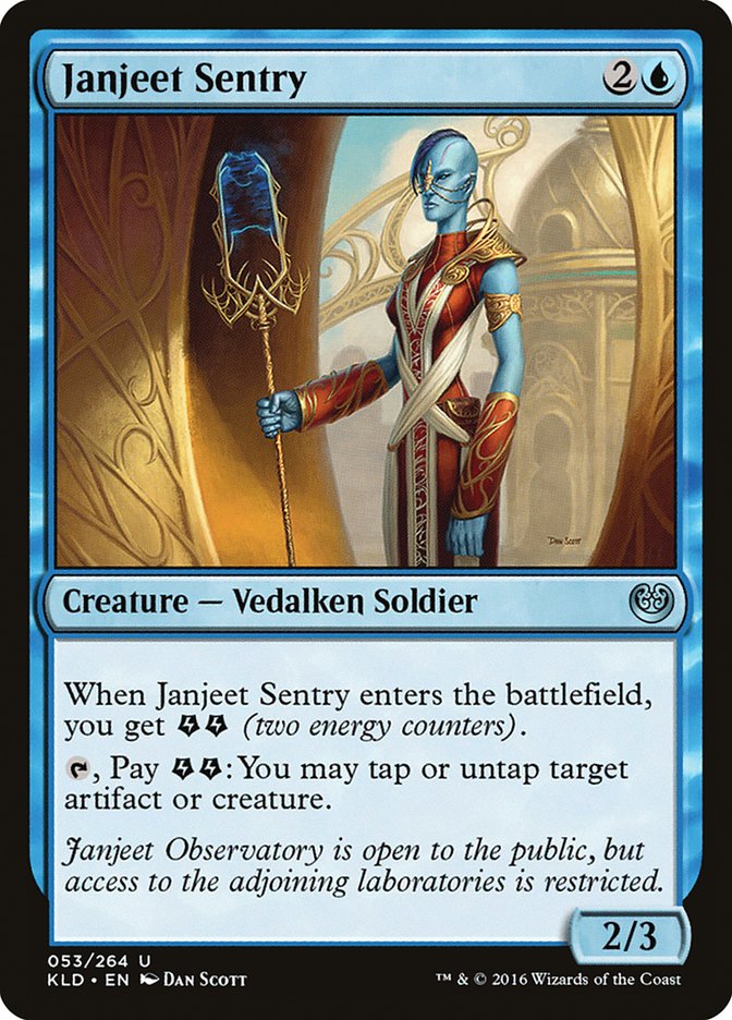 Janjeet Sentry [Kaladesh] - Magic: The Gathering - Card Brawlers | Quebec | Canada |