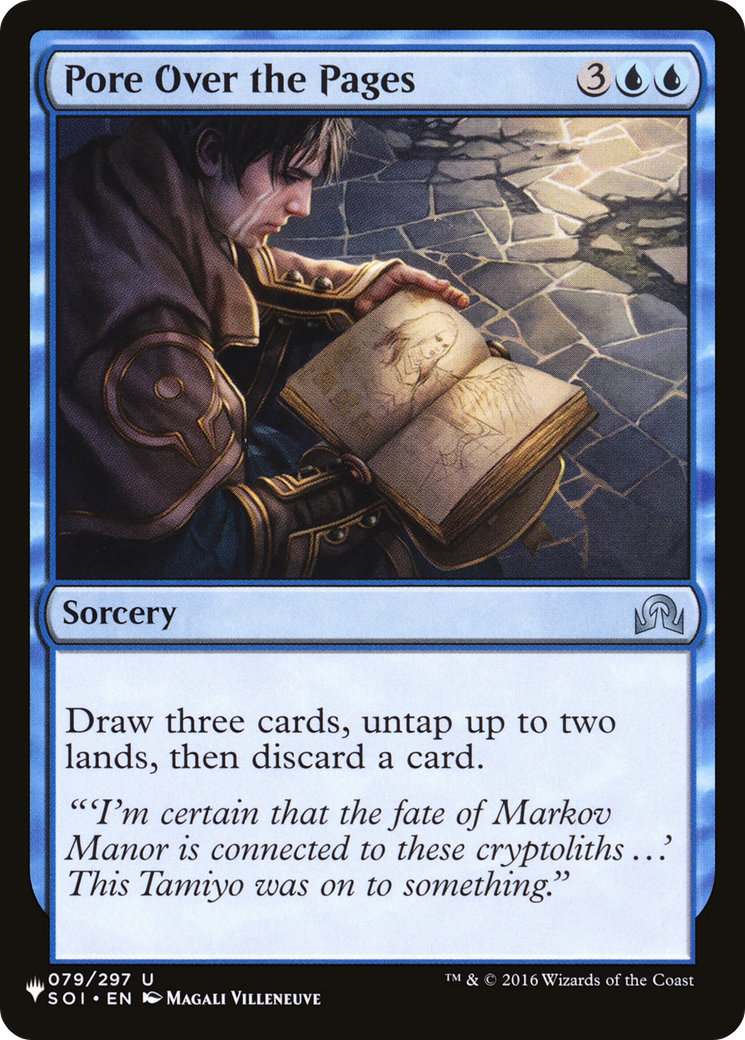 Pore Over the Pages [The List] - Magic: The Gathering - Card Brawlers | Quebec | Canada |