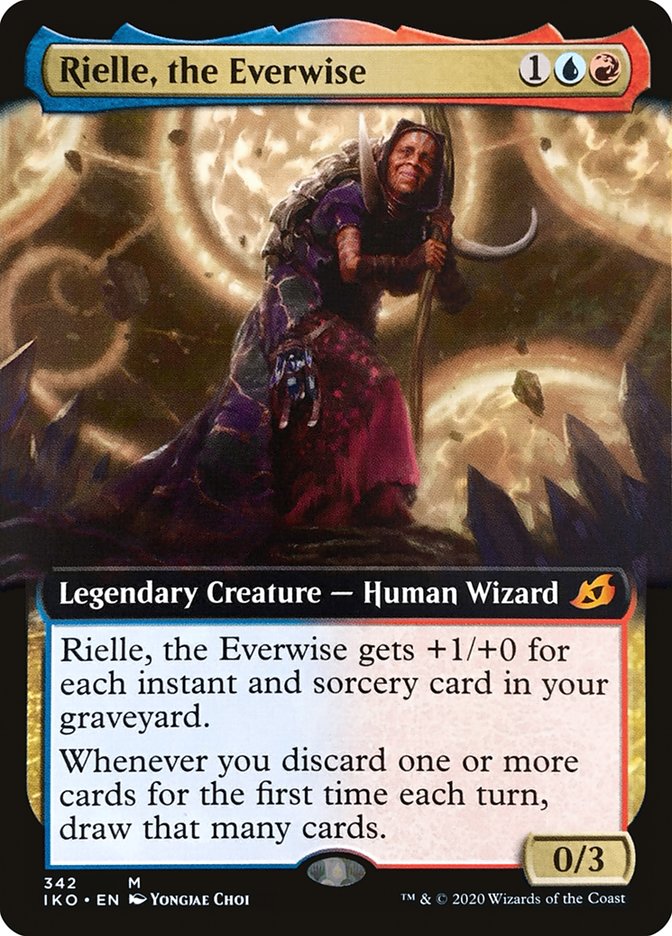 Rielle, the Everwise (Extended Art) [Ikoria: Lair of Behemoths] - Magic: The Gathering - Card Brawlers | Quebec | Canada |
