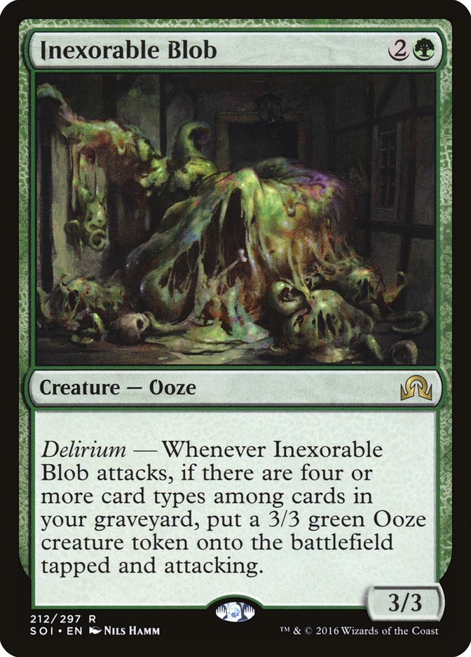 Inexorable Blob [Shadows over Innistrad] - Magic: The Gathering - Card Brawlers | Quebec | Canada |