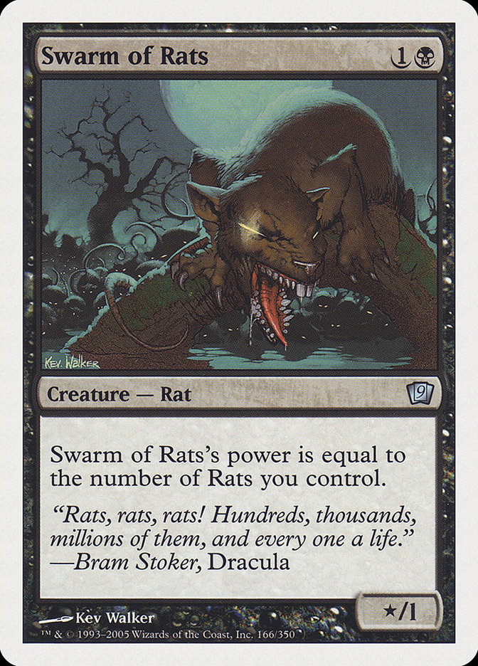 Swarm of Rats [Ninth Edition] - Magic: The Gathering - Card Brawlers | Quebec | Canada |