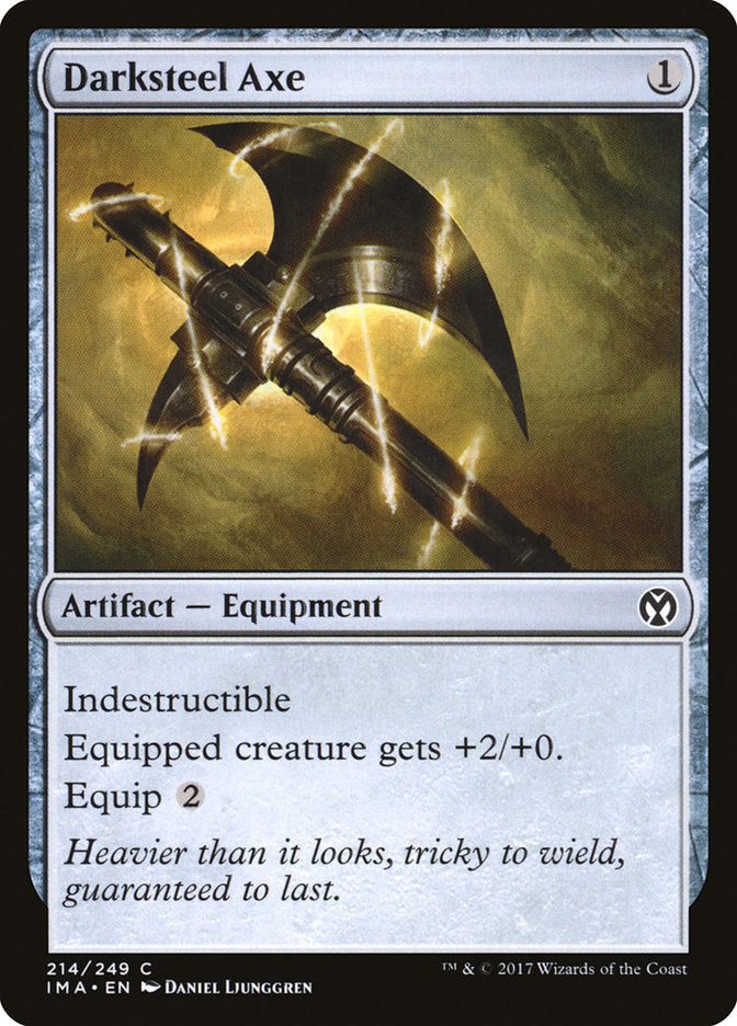 Darksteel Axe [Iconic Masters] - Magic: The Gathering - Card Brawlers | Quebec | Canada |