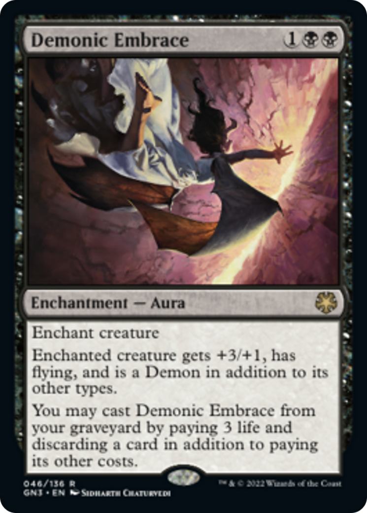 Demonic Embrace [Game Night: Free-for-All] - Magic: The Gathering - Card Brawlers | Quebec | Canada |
