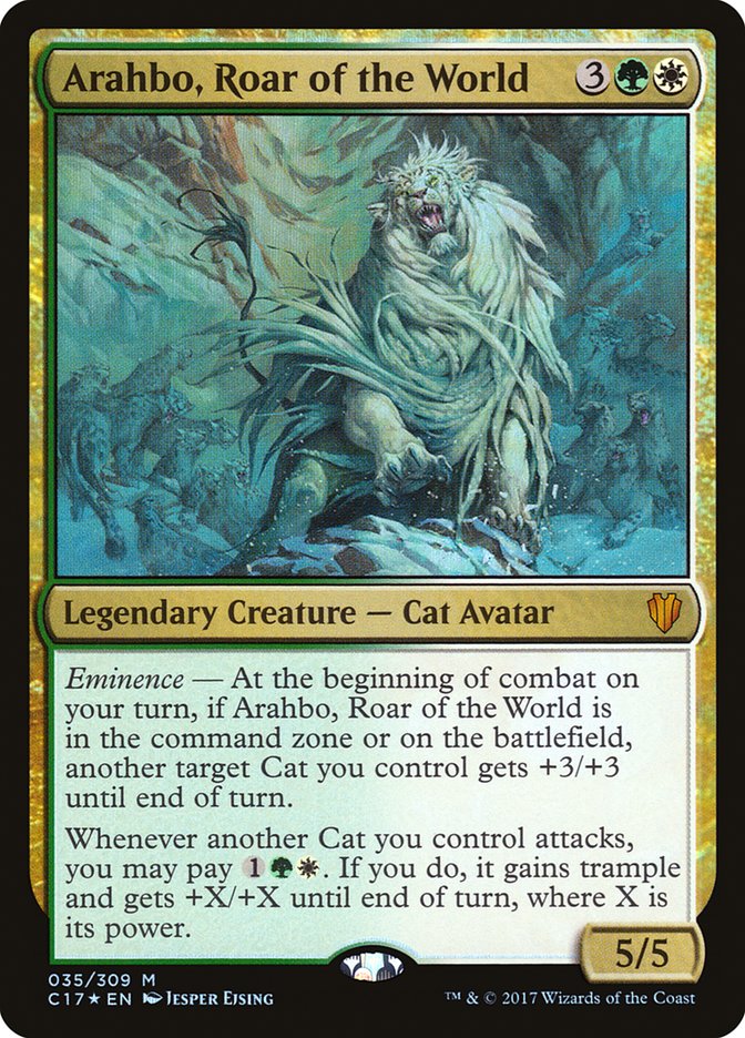 Arahbo, Roar of the World [Commander 2017] - Magic: The Gathering - Card Brawlers | Quebec | Canada |