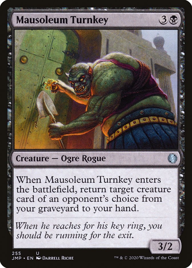 Mausoleum Turnkey [Jumpstart] - Magic: The Gathering - Card Brawlers | Quebec | Canada |