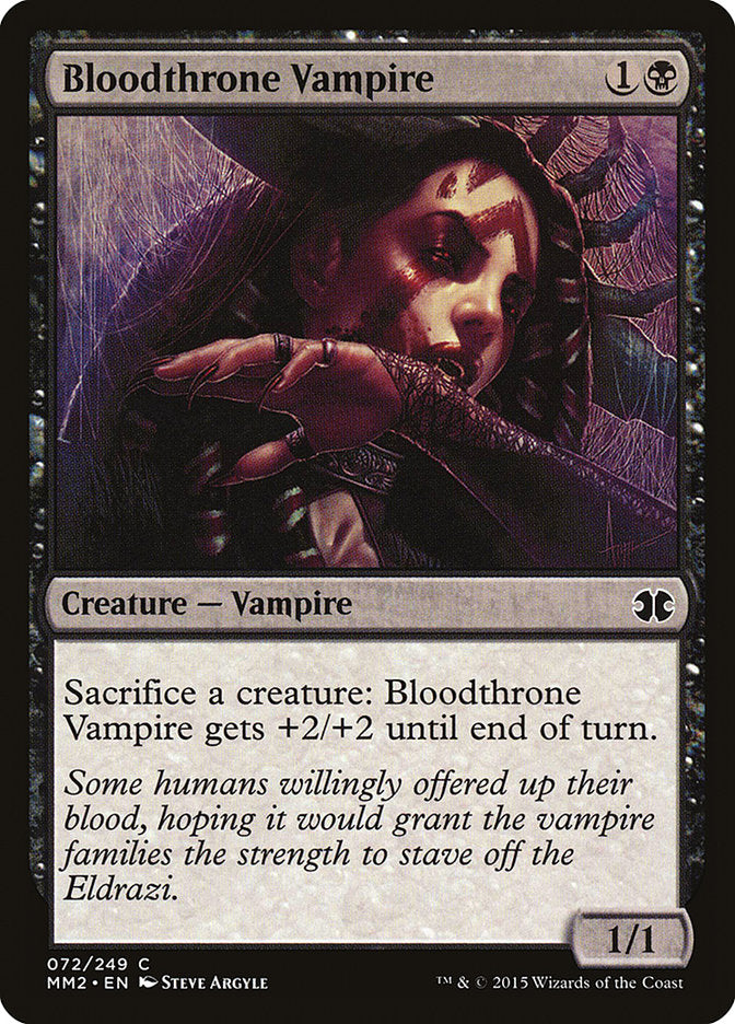 Bloodthrone Vampire [Modern Masters 2015] - Magic: The Gathering - Card Brawlers | Quebec | Canada |