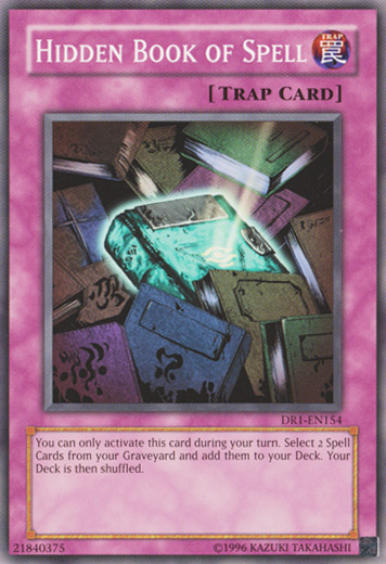 Hidden Book of Spell [DR1-EN154] Common - Yu-Gi-Oh! - Card Brawlers | Quebec | Canada |