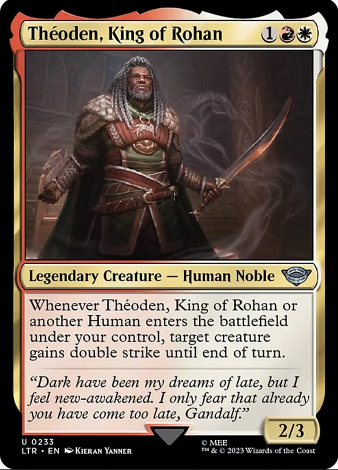 Theoden, King of Rohan [The Lord of the Rings: Tales of Middle-Earth] - Magic: The Gathering - Card Brawlers | Quebec | Canada |