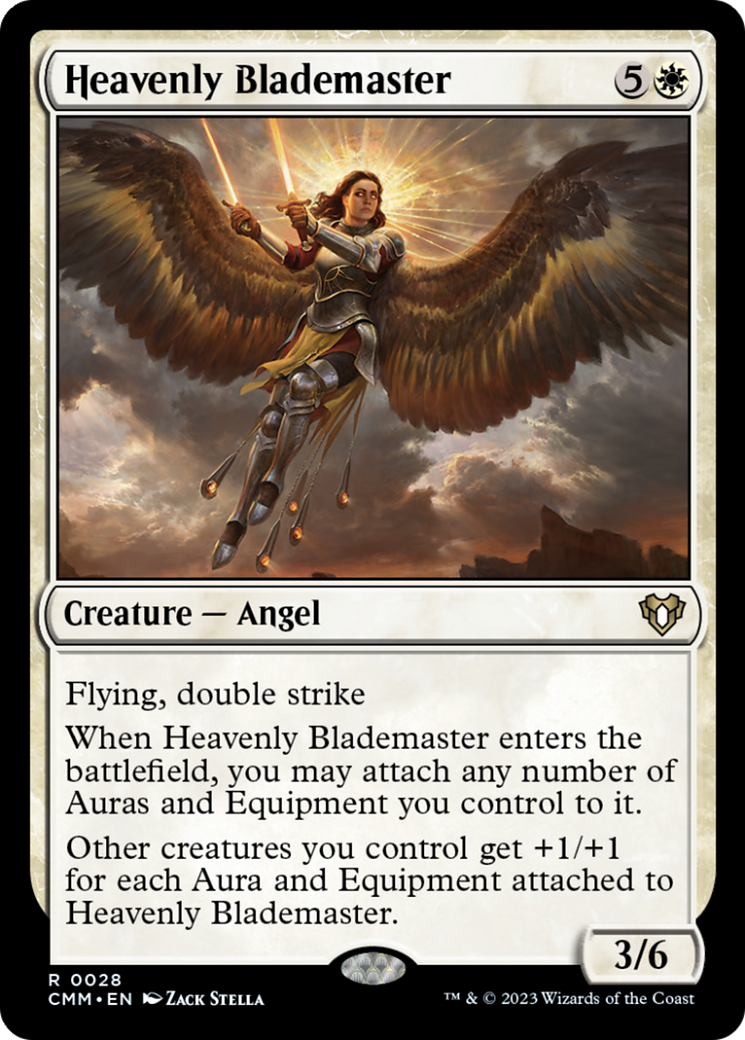 Heavenly Blademaster [Commander Masters] - Magic: The Gathering - Card Brawlers | Quebec | Canada |