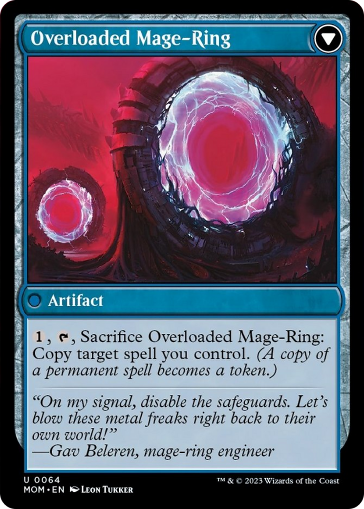 Invasion of Vryn // Overloaded Mage-Ring [March of the Machine] - Magic: The Gathering - Card Brawlers | Quebec | Canada |