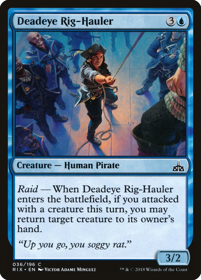 Deadeye Rig-Hauler [Rivals of Ixalan] - Magic: The Gathering - Card Brawlers | Quebec | Canada |