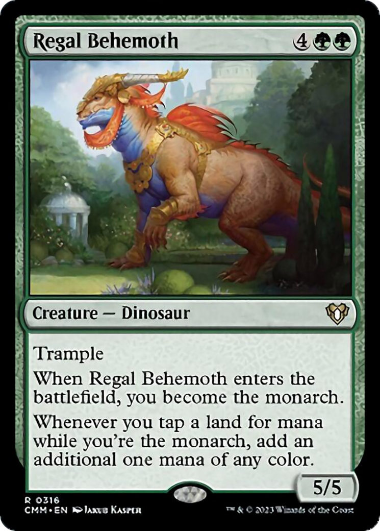 Regal Behemoth [Commander Masters] - Magic: The Gathering - Card Brawlers | Quebec | Canada |