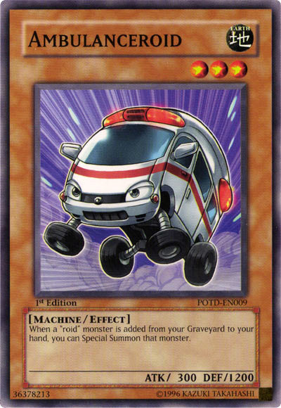 Ambulanceroid [POTD-EN009] Common - Yu-Gi-Oh! - Card Brawlers | Quebec | Canada |