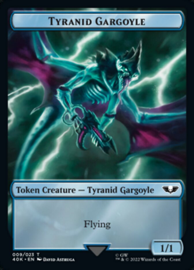 Tyranid (017) // Tyranid Gargoyle Double-Sided Token (Surge Foil) [Warhammer 40,000 Tokens] - Magic: The Gathering - Card Brawlers | Quebec | Canada |