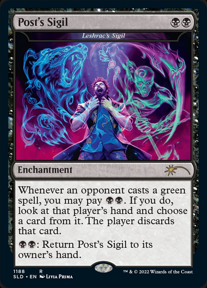 Post's Sigil - Leshrac's Sigil [Secret Lair Drop Series] - Magic: The Gathering - Card Brawlers | Quebec | Canada |
