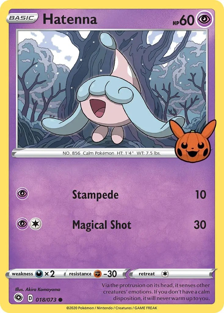 Hatenna (018/073) [Trick or Trade] - Pokémon - Card Brawlers | Quebec | Canada |