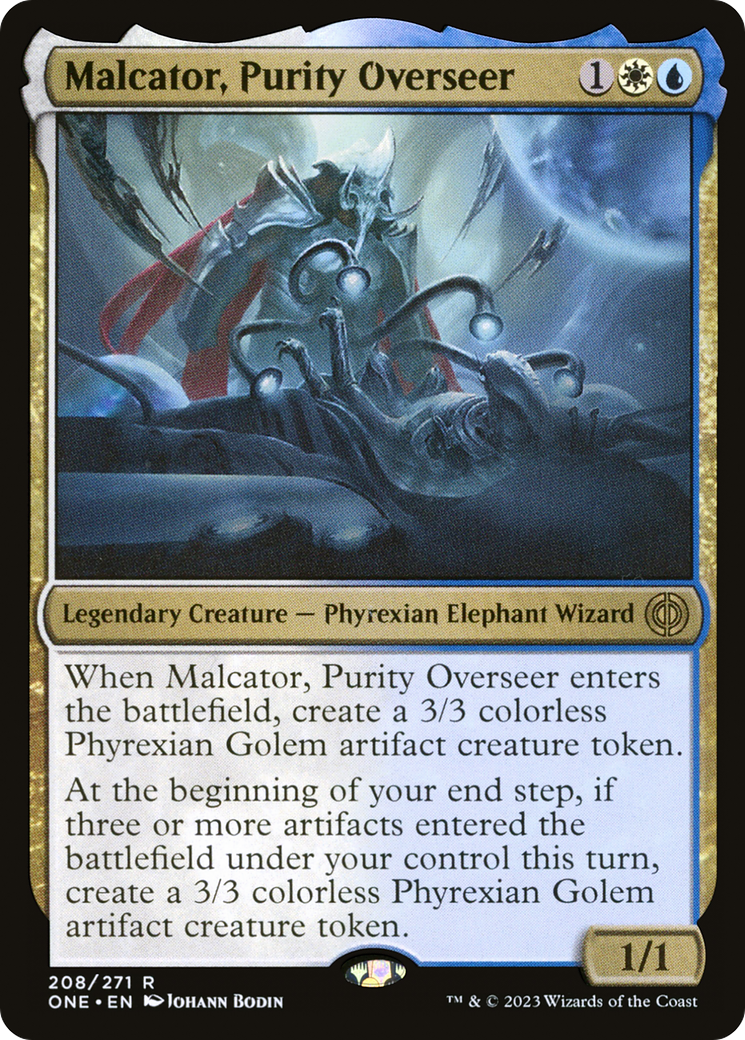 Malcator, Purity Overseer [Phyrexia: All Will Be One] - Magic: The Gathering - Card Brawlers | Quebec | Canada |