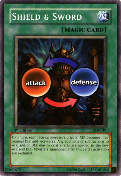 Shield & Sword [SDJ-040] Common - Yu-Gi-Oh! - Card Brawlers | Quebec | Canada |