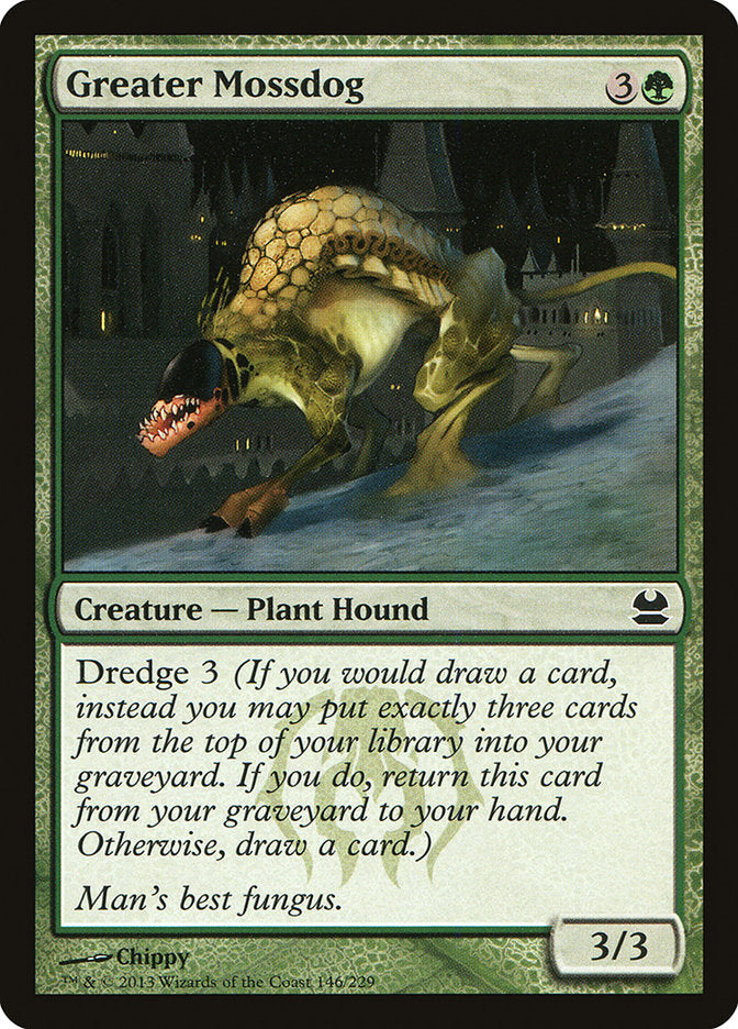 Greater Mossdog [Modern Masters] - Magic: The Gathering - Card Brawlers | Quebec | Canada |