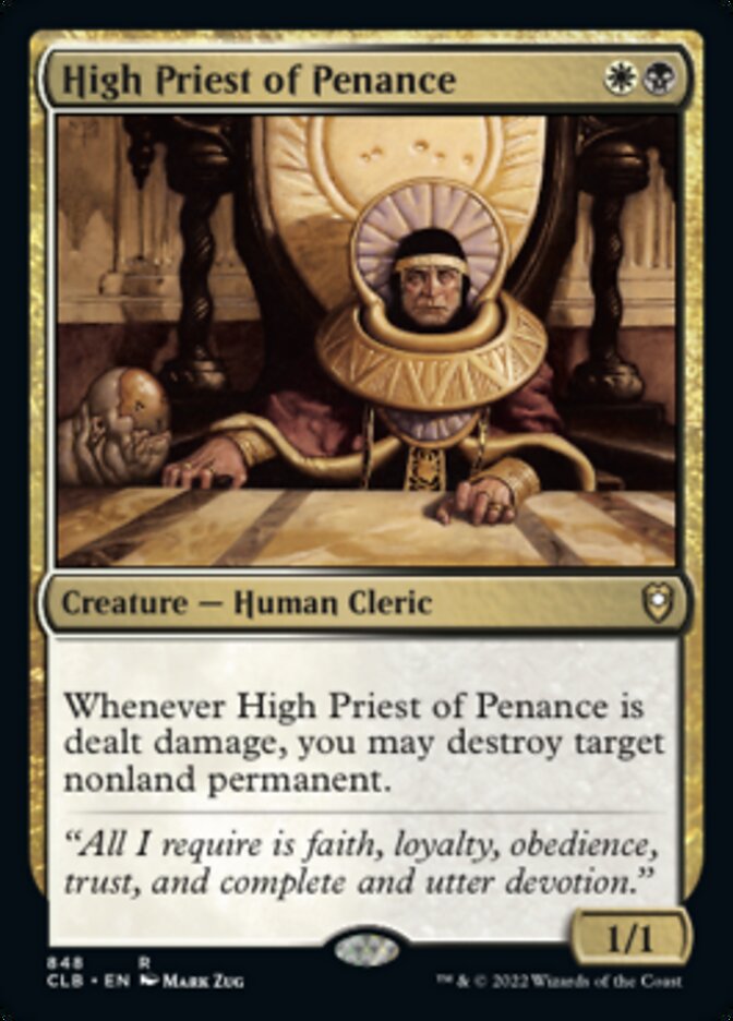 High Priest of Penance [Commander Legends: Battle for Baldur's Gate] - Magic: The Gathering - Card Brawlers | Quebec | Canada |