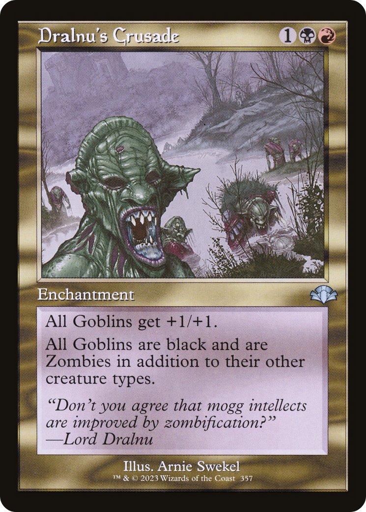 Dralnu's Crusade (Retro) [Dominaria Remastered] - Magic: The Gathering - Card Brawlers | Quebec | Canada |