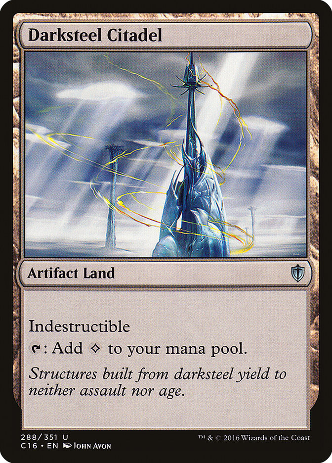 Darksteel Citadel [Commander 2016] - Magic: The Gathering - Card Brawlers | Quebec | Canada |