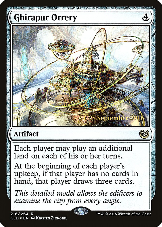 Ghirapur Orrery [Kaladesh Prerelease Promos] - Magic: The Gathering - Card Brawlers | Quebec | Canada |
