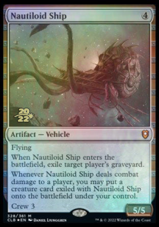 Nautiloid Ship [Commander Legends: Battle for Baldur's Gate Prerelease Promos] - Magic: The Gathering - Card Brawlers | Quebec | Canada |