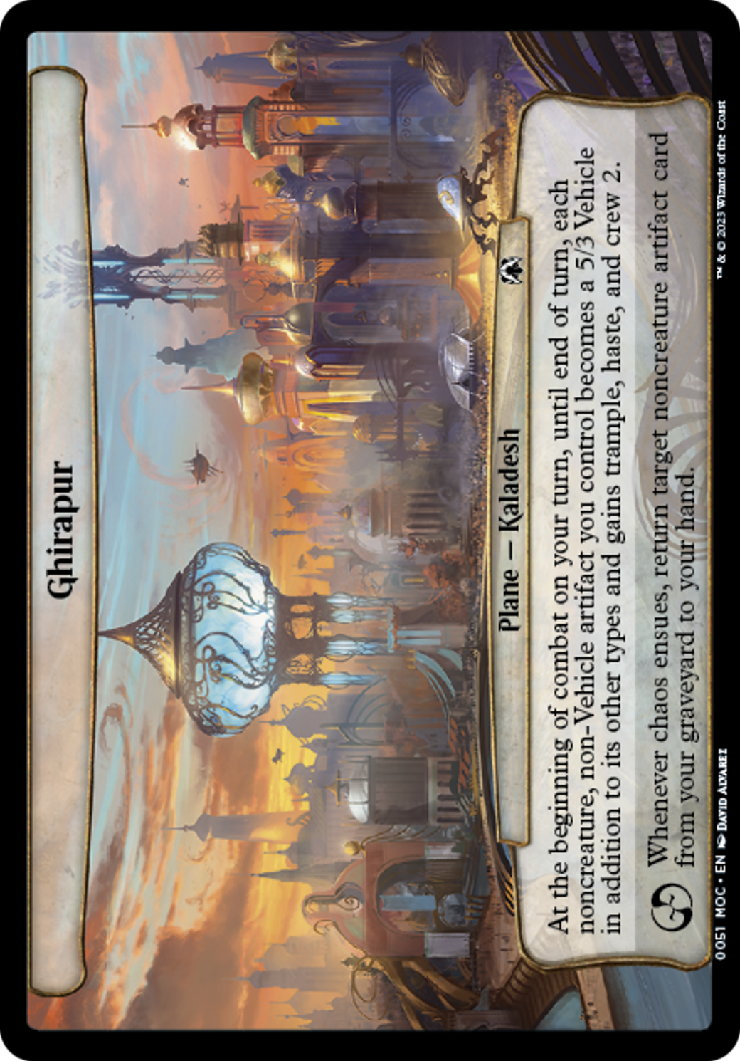 Ghirapur [March of the Machine Commander] - Magic: The Gathering - Card Brawlers | Quebec | Canada |