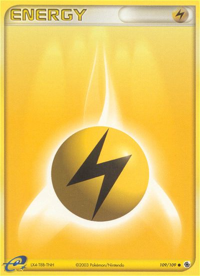 Lightning Energy (109/109) [EX: Ruby & Sapphire] - Pokémon - Card Brawlers | Quebec | Canada |