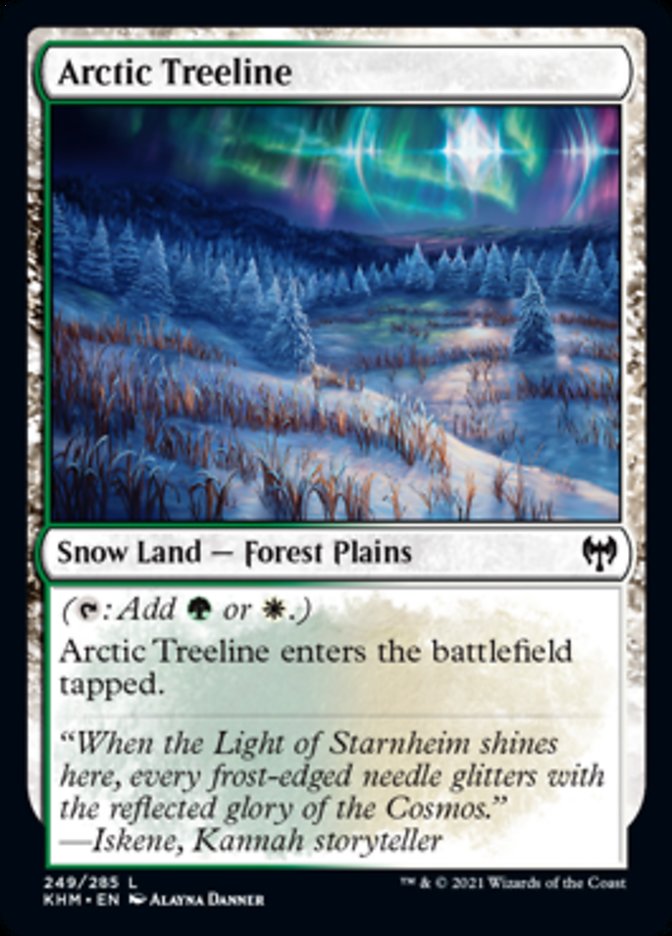 Arctic Treeline [Kaldheim] - Magic: The Gathering - Card Brawlers | Quebec | Canada |
