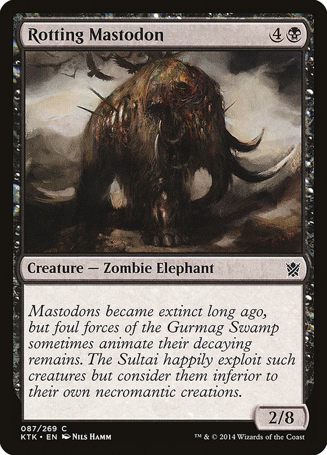 Rotting Mastodon [Khans of Tarkir] - Magic: The Gathering - Card Brawlers | Quebec | Canada |