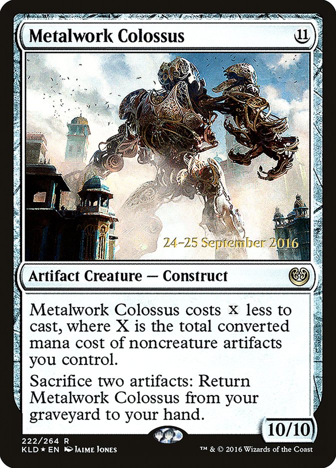 Metalwork Colossus [Kaladesh Prerelease Promos] - Magic: The Gathering - Card Brawlers | Quebec | Canada |