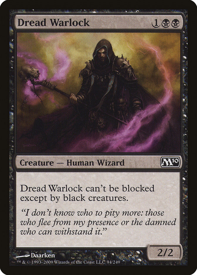 Dread Warlock [Magic 2010] - Magic: The Gathering - Card Brawlers | Quebec | Canada |