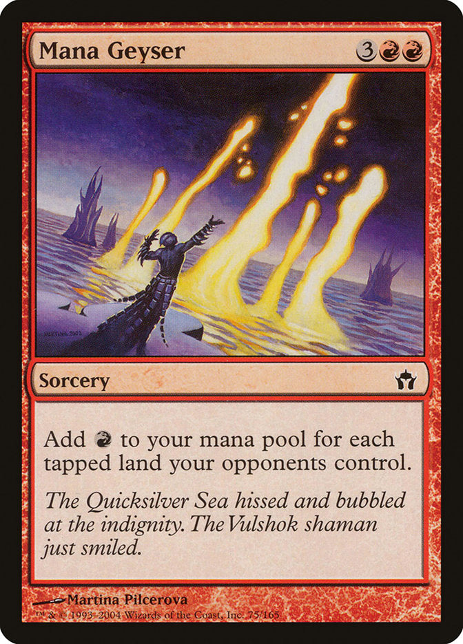 Mana Geyser [Fifth Dawn] - Magic: The Gathering - Card Brawlers | Quebec | Canada |