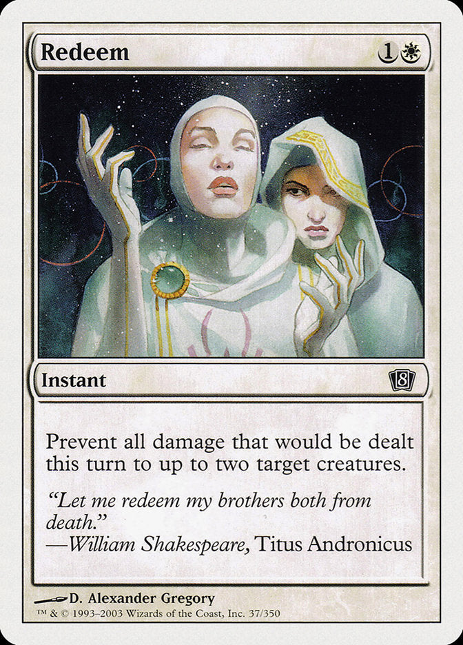 Redeem [Eighth Edition] - Magic: The Gathering - Card Brawlers | Quebec | Canada |