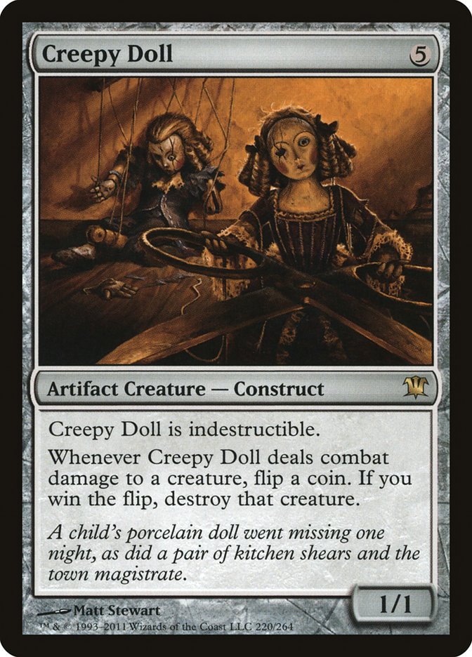 Creepy Doll [Innistrad] - Magic: The Gathering - Card Brawlers | Quebec | Canada |
