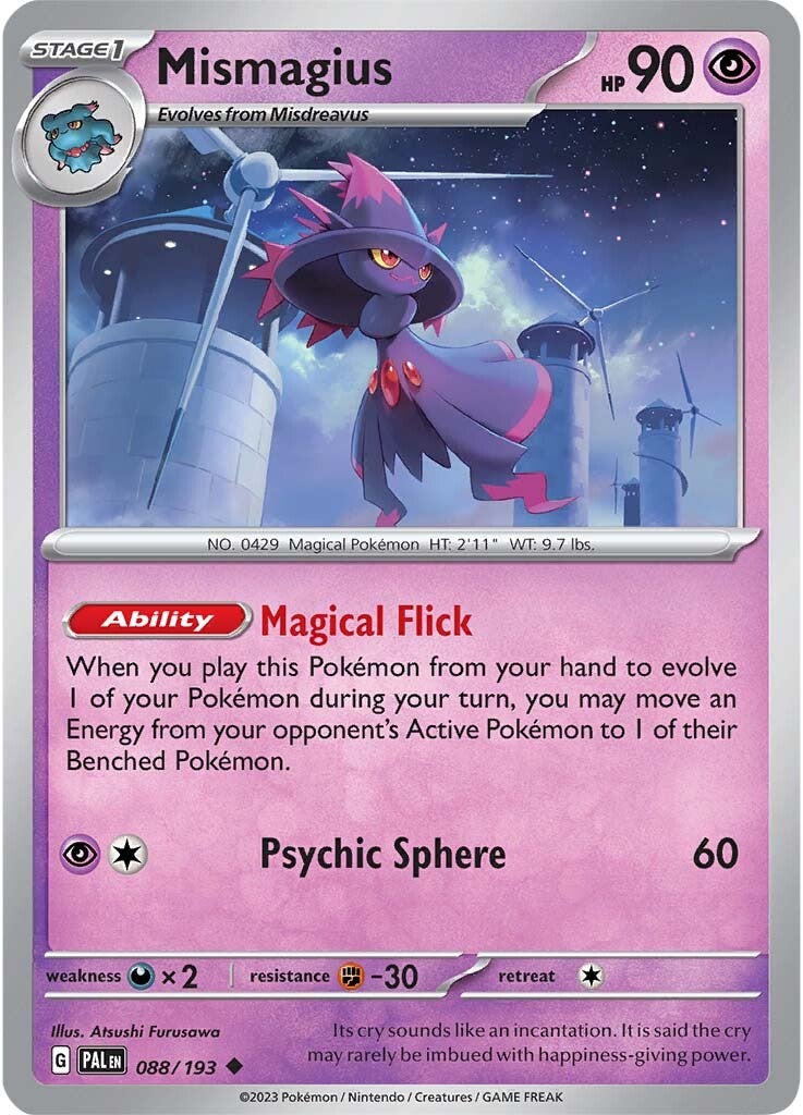 Mismagius (088/193) [Scarlet & Violet: Paldea Evolved] - Pokémon - Card Brawlers | Quebec | Canada |
